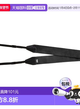【日本直邮】HAKUBA 40英寸黑色单反相机专用实心颈带，KST-50BK