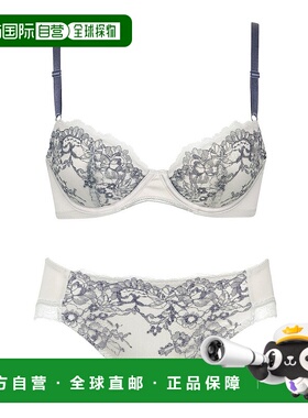 日本直邮Wing 胸罩短裤套装[W08303EW01481] 内衣套装