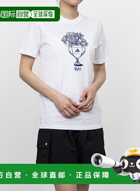 日本直邮 Tech Illustrate Graphic 女士半袖T恤 JN9126 白色