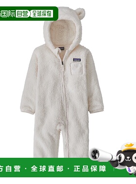 日潮跑腿patagonia巴塔哥尼亚 婴儿 双面长毛绒连体衣 BCW 6M 609