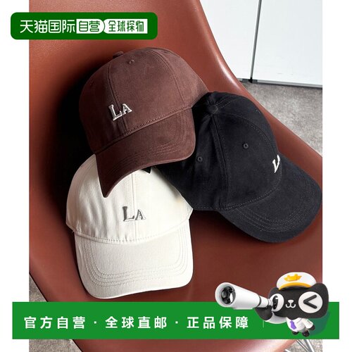日本直邮un dix cors 女士 简约立体logo刺绣棒球帽 UOZ1062115B0