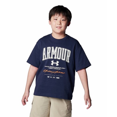 日本直邮UA Heavyweight Cotton Graphic Short Sleeve T-Shirt T