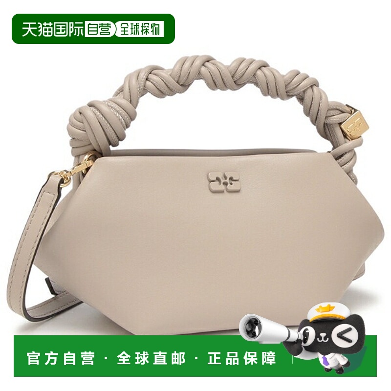 日本直邮Ganni 女士两用手提包/单肩包米色GANNI A6949 873