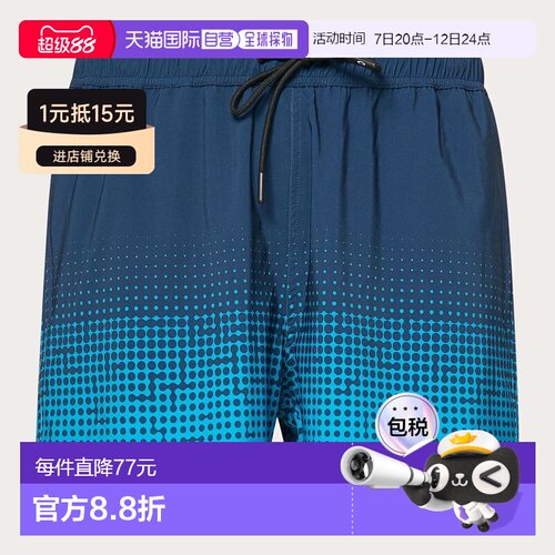 日本直邮 OAKLEY SAND PIXEL RC 16 沙滩裤 渐变深渊蓝 FOA405400