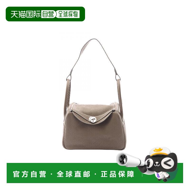 1h可退 日本直邮中古Hermes爱马仕女包A级95新Lindy 26琳迪牛皮单