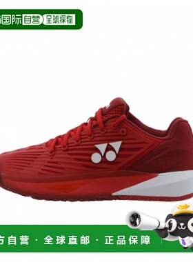 日本直邮Yonex 女士Power Cushion Eclipson 5网球全场地鞋 红色