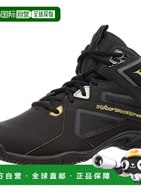 【日本直邮】Mizuno美津浓 室内健身鞋 黑x金x深灰 29.0cm2E K1GF