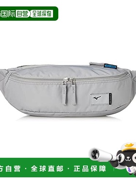 【日本直邮】Mizuno美津浓 COLORE 户外旅行腰包浅灰色 B3JM2002