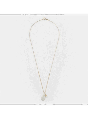 日本直邮日潮 agete 阿卡朵K10银吊坠套链项链混合色 均码珍珠