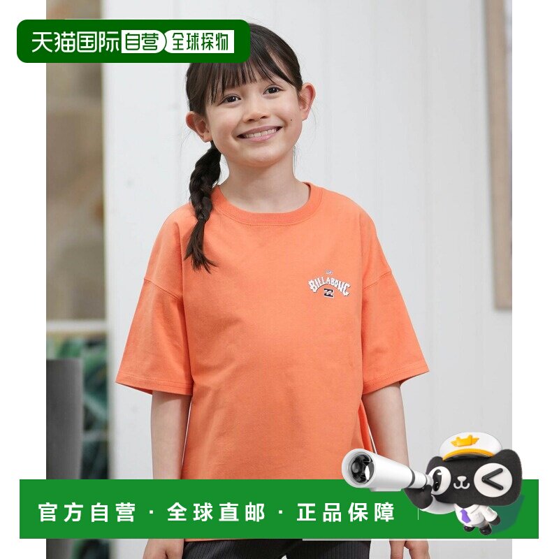 日本直邮BILLABONG 儿童后背印花短袖T恤 [BG015251]半袖图片