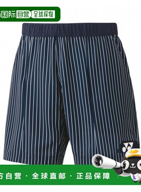 日本直邮YONEX 男士网球速干防晒针织短裤 休闲裤 15137海军蓝