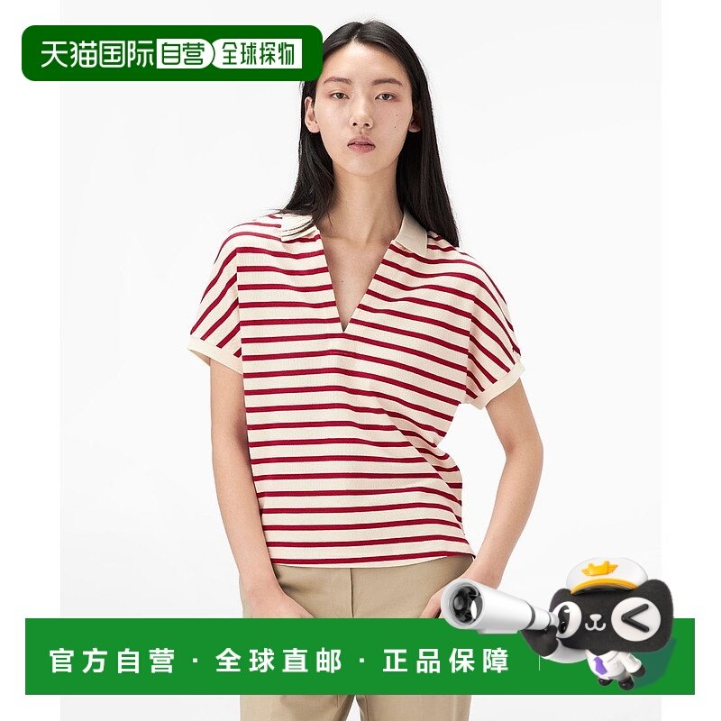 日本直邮TOMMY HILFIGER 莱赛尔宽松开领polo衫 [TO3203EW012374]