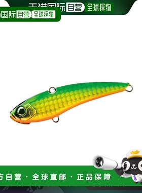 【日本直邮】都路HARDCORE SOLID VIBE路亚饵 假饵65mm 20g金绿色