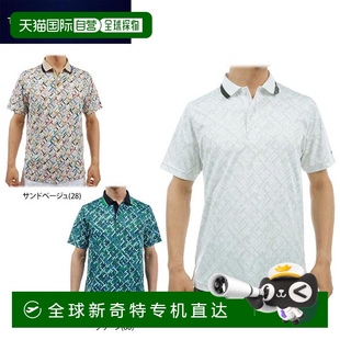 Polo 男士 徽标设计全印花短袖 衫 Hilfiger 日本直邮Tommy Golf
