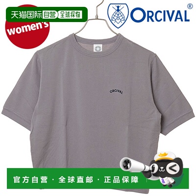 日本直邮ORCIVAL 女士圆领短袖套头衫 [OR-C0529-SEF SS26] 圆领