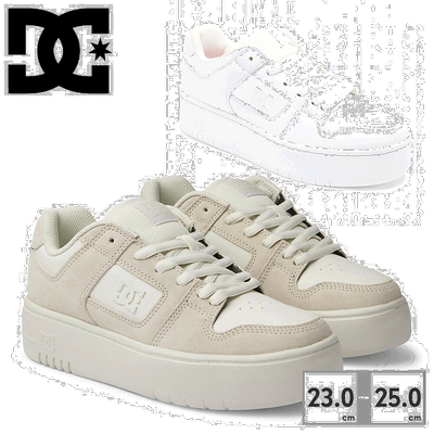 日本直邮 DC鞋运动鞋女士DW241002 OF1 WW0 DC鞋MANTECA 4 PLATFO