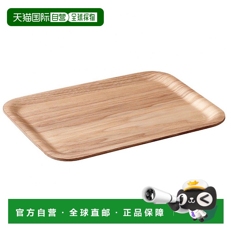 【日本直邮】KINTO防滑托盘270x200mm柳45136长方形托盘木质盘子