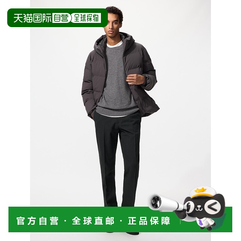 日潮跑腿UNIQLO优衣库 保暖时尚长裤/格纹 479356