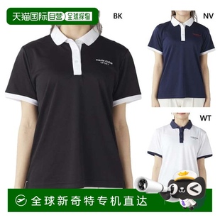 高尔夫服装 Polo 衫 Pol 上衣 Claire 日本直邮Marie 女士针孔网眼