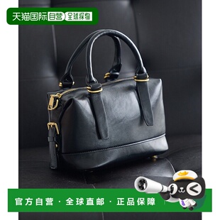 女装 music&ecology 仿皮复古风波士顿包 日本直邮earth 1h可退