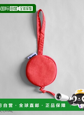 日本直邮OLEND 圆形迷你钱包/零钱包/手提包/挂绳/钥匙扣轻便防水