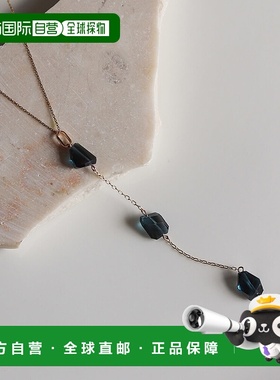 1h可退 日本直邮cui-cui 伦敦蓝托帕石链坠 | K10YG 2025秋季系列