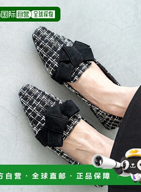 日本直邮Menue 缎带主题歌剧鞋女鞋单鞋 ME8623BW003010