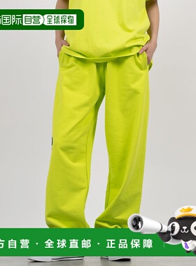 日本直邮NERDY 垂直标志运动裤 [NE8621EU000889] 休闲裤黑色卫裤