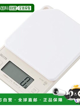 【日本直邮】Tanita百利达 料理用电子秤大1kg白色 KJ-P11-IV