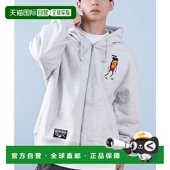 日本直邮TOY MACHINE 男女同款 1h可退 大廓形刺绣拉链卫衣 MTMPFS