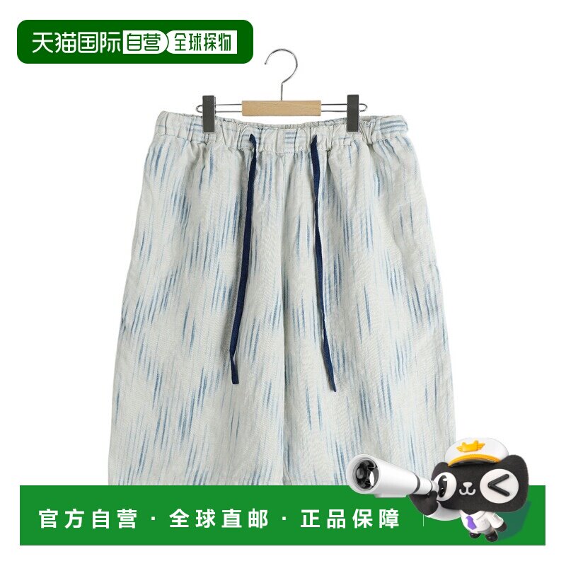 日本直邮Porter Classic 老法国靛蓝印花短裤 PC-021-3206[COR]