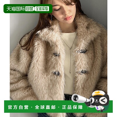 1h可退 日本直邮mily bilet 女装 仿皮扣饰 2WAY翻领 外套  mi132