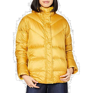 【日本直邮】美津浓Mizuno女士羽绒服吸湿发热面料B2ME0702柠檬黄