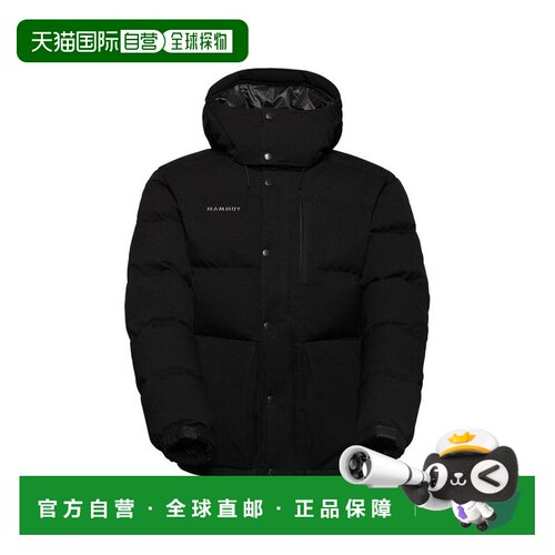 日本直邮Mammut/猛犸象Roseg 2.0 纯色拉链可拆卸连帽长袖羽绒服