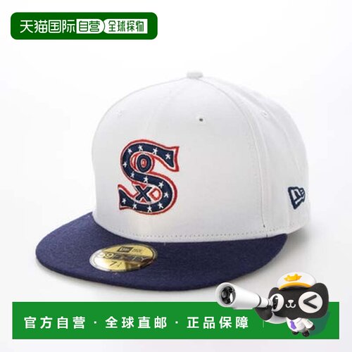 日本直邮NEWERA New Era MLB合作羊毛59FIFTY帽子（白袜致敬1917