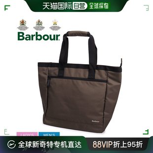 ARWIN 日本直邮BARBOUR 帆布手提包男女款 茶 帆布手提包UBA