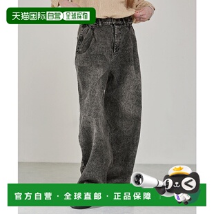 1h可退 EMMA CLOTHES 男女款复古调节腰带牛仔裤 EMpt145直筒裤