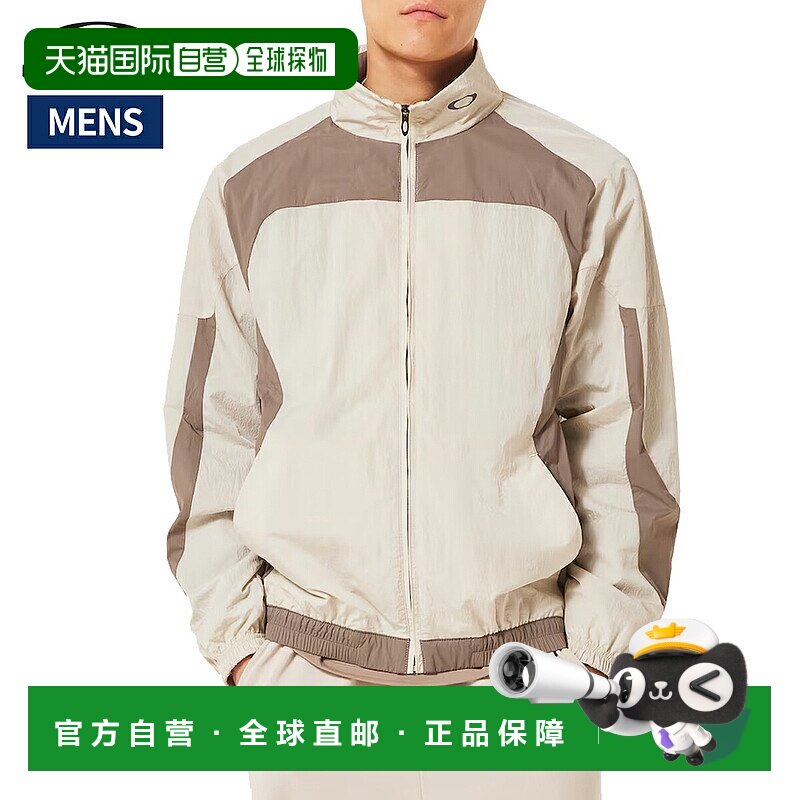 日本直邮Oakley 新款复古防风夹克 1.0美国标准男士秋冬米色运动/