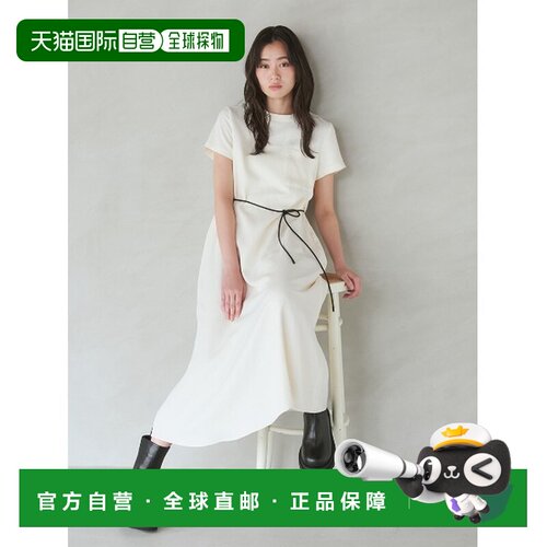 Mila Owen 女装 真丝触感半袖A字连衣裙 09WFO264【付后1h可退】