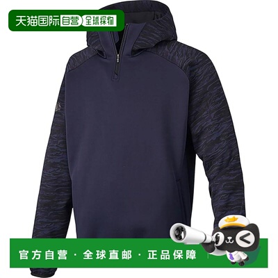 【日本直邮】迪桑特Barrier Fleece棒球半拉链上衣 DBX-2760B藏青