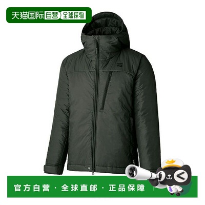 日本直邮finetrack 男装 加厚保暖外套 防寒连帽 轻量便携 FLU011