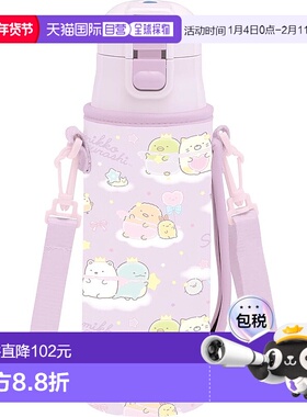 【日本直邮】San X 水壶 带套不锈钢壶 角落生物图470ml KA24501