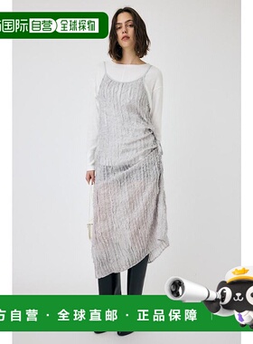 日本直邮MOUSSY SHEER FRILL 吊带连衣裙 [MO1164EW033424]吊带裙