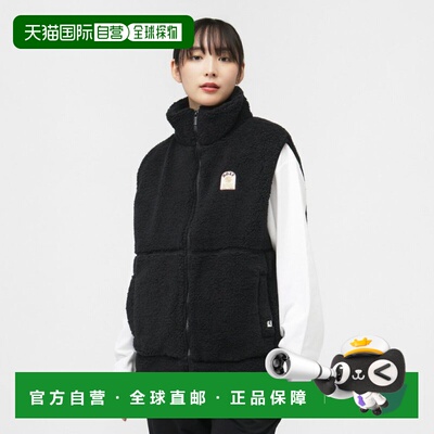 日本直邮ROXY 2025秋冬女士户外休闲背心 BELLIS BOA VEST RJK254