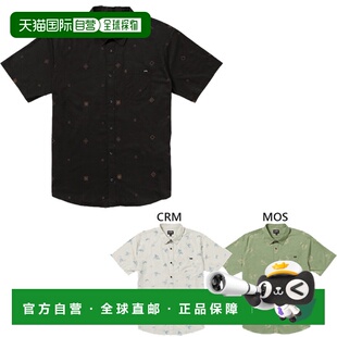 日本直邮Billabong 男士 Sundays Mini SS 短袖衬衫休闲上衣BF011