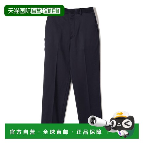 SHIPS Primary Navy Label 可水洗缎面长裤