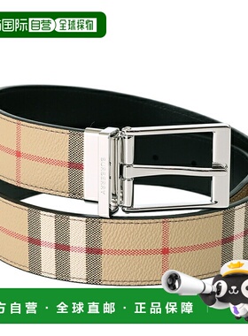 日本直邮BURBERRY “MB LOUIS35 RVS DFC 路易35”男士35MM可翻转