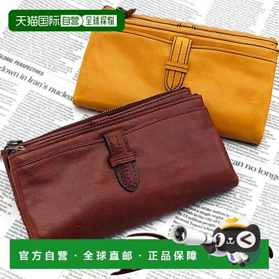 日本直邮Dakota Clapton 女士真皮长钱包 (30314(35104)) - 时尚