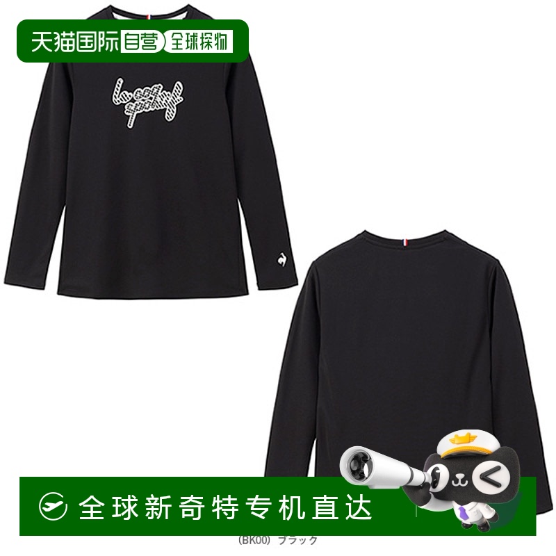 日本直邮Lecoq 网球服（女装） 简约徽标长袖衬衫/女装 (LN4FLT20