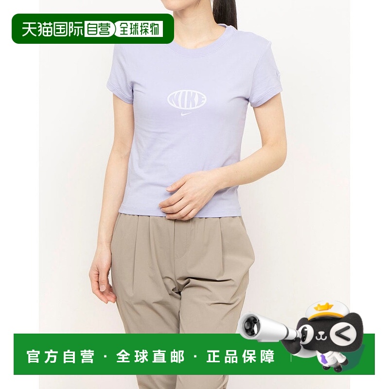 日本直邮 Nike 女士NSW Chill Knit MD Crop S/S短袖T恤 [IB75675